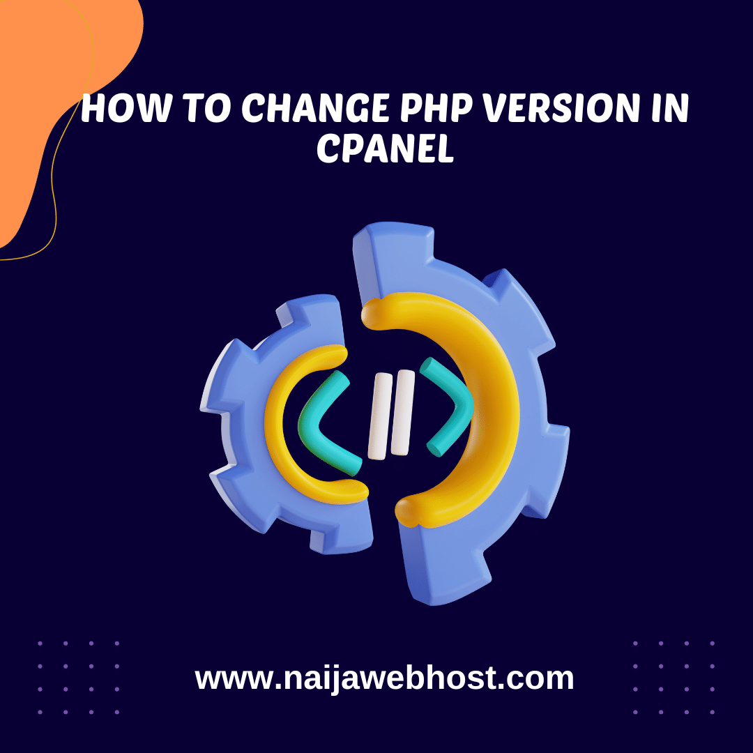how to change php version in CPanel